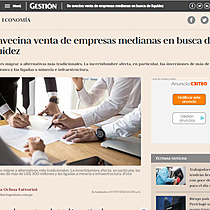 Se avecina venta de empresas medianas en busca de liquidez